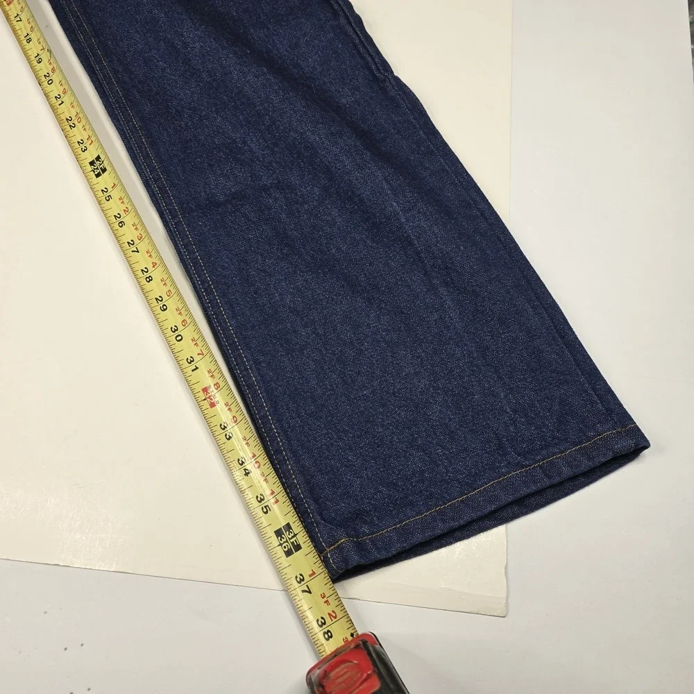 All American Clothing Co Jeans Mens 36x36 Dark Wash Made In USA NWT Raw Denim
